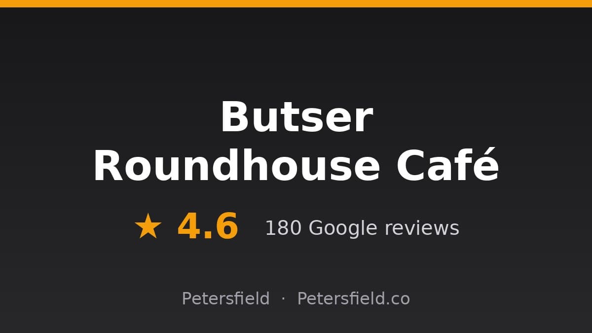 Butser Roundhouse Café, Petersfield: 4.6 stars on Google