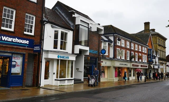 The Square at Petersfield, East Hampshire