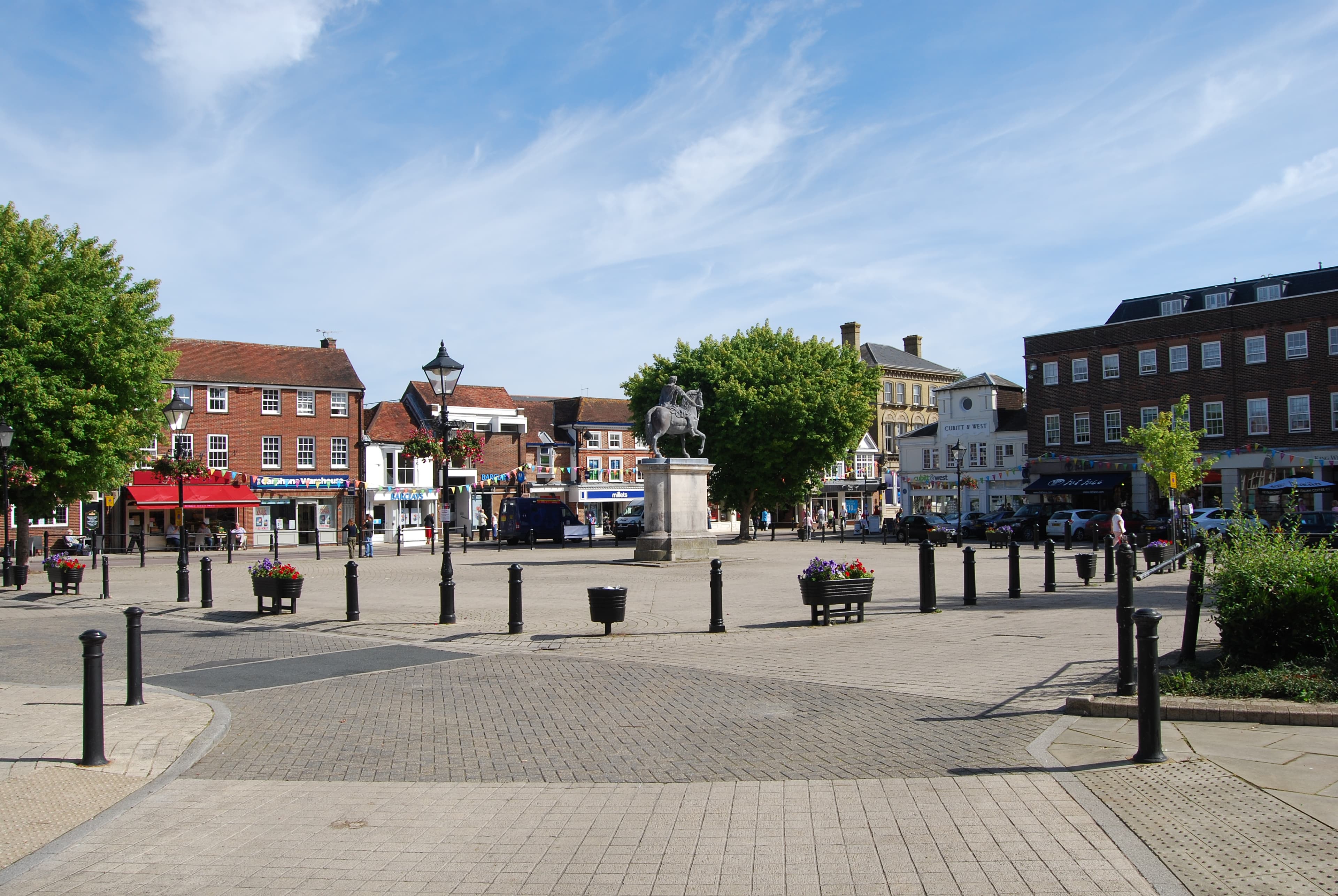 Petersfield town centre — The Square