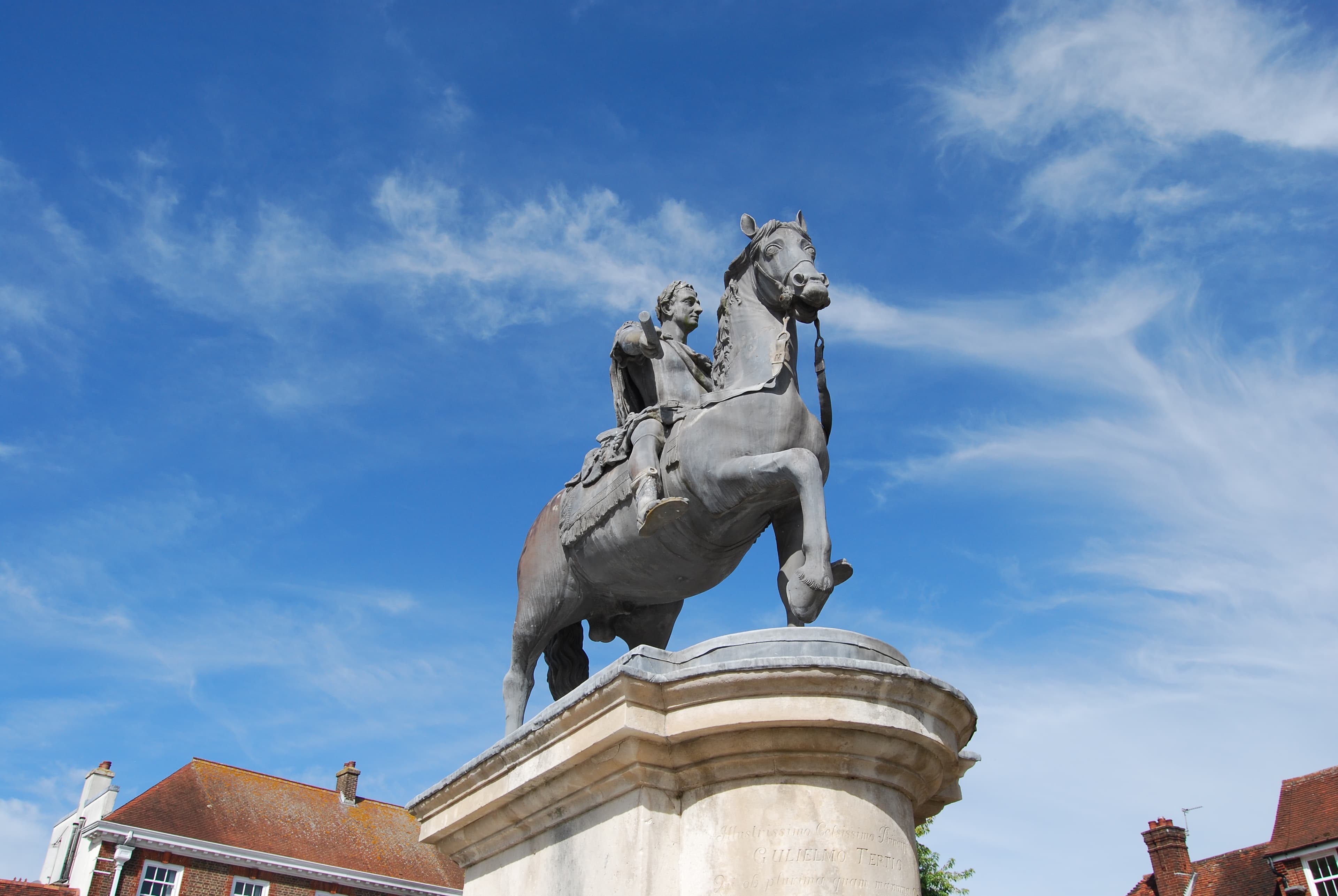 Statue of King William III in Petersfield Square